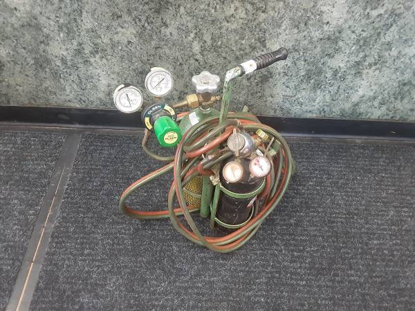 Oxygen Acethylne Tank Torch Set 191884-2 1