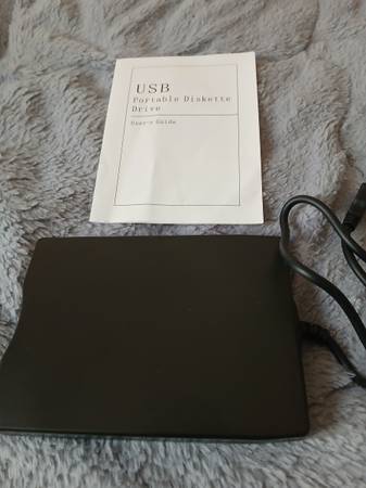 USB Portable Diskette Drive (Used) 1