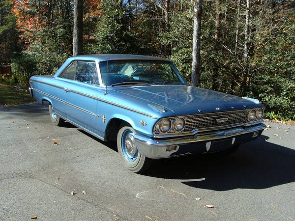 1963 Ford Galaxie R code 427/4 speed 1
