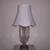 VINTAGE CUT CRYSTAL LAMP WITH DANGLING CRYSTALS 3 thumbnail