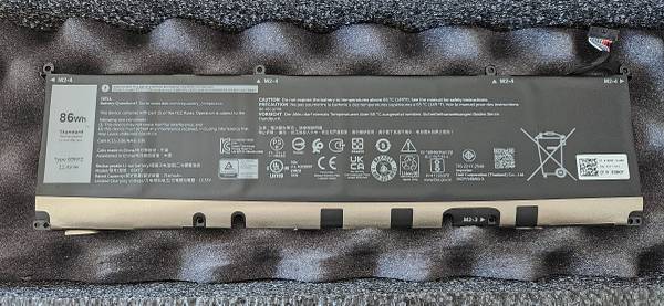 Dell 6-cell 86Wh 69KF2 Lithium Ion Replacement Battery for Dell Laptop 1