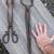 old TOOLS ...WILTON coal tongs...1800s blacksmith tongs 1 thumbnail