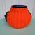 Crocheted Pumpkin Handmade 6in diameter Base x 6in Height 4 thumbnail