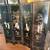 Vintage 4 panel hand painted full sized Asian room divider/screen 11 thumbnail