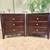 ►NIGHTSTANDS Pair Traditional 3-Drawer with Built-In Electrical Outlet 3 thumbnail