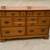 Wood Dresser Lowboy 6 Drawers 1 thumbnail