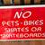 No Pets, Bikes, skates or Skateboards man Cave Dorm decoration 3 thumbnail