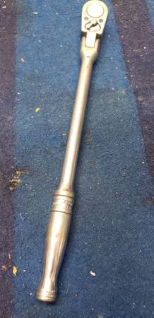 Snap-on 3/8" Drive Flex Head Long Handle Ratchet 1