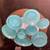 Vintage Fiesta Fiestaware -Turquoise - For sale as 1 lot-46 pcs 2 thumbnail
