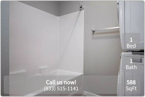 $1,359 / 1br - 588ft2 - Rent a 588 sqft 1 bed / 1 bath with washer & dryer! (Vancouver)63831251235203122