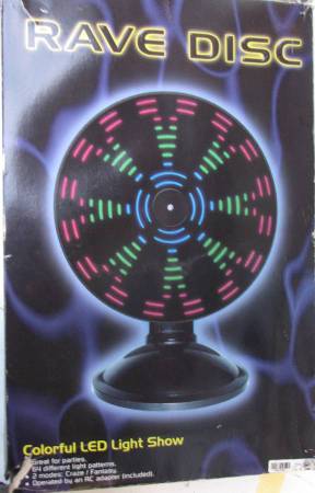 RAVE DISC LED LIGHT SHOW 1