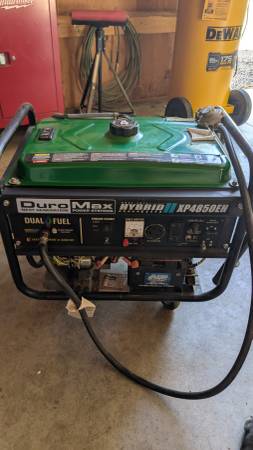 Duromax generator XP4850EH 1