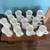 Dozen Vintage Bas Relief Milk Glass Beer Steins/Mugs 2 thumbnail