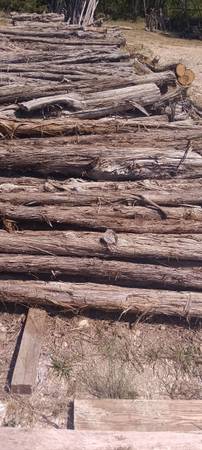 CEDAR POST (SKIN ON OR PEELED)Delivery Available 1