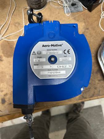 Tool balancers 13-18 lbs and 3-6 lbs 1