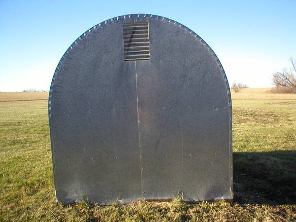 Storage Building, Quonset Galvanized Steel 1