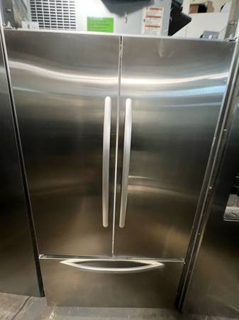 KITCHENAID 42” REFRIGERATOR 2017 1yr warranty 1