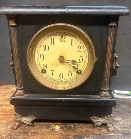 Antique Sessions Mantle Clock for Repair 1
