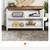 Walker Edison Reclaimed Solid Wood Lucas 30" Accent Bookcase Console 3 thumbnail