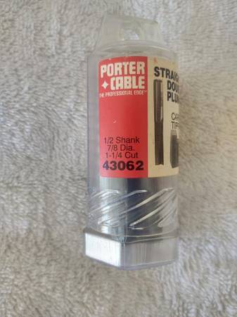 ROUTER / FORSTNER BITS - PORTER CABLE , BOSCH , OLDHAM -QTY 13 -PRICES - $10 (HOUSE SPRINGS)62919268605699122