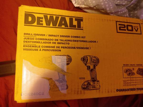 New Drill/driver combo kit 1