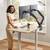 NEW dual monitor mount desk mount full motion heavy duty for up to 35” monitor 2 thumbnail