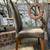 2 brown dining chairs faux leather 9 thumbnail