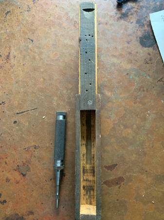 Brown and Sharp automatic center punch 1