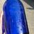COBALT BLUE glass vintage LARGE bottle mint 2 thumbnail