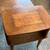 Lane Alta Vista Mid-Century Modern 2 tier end table inlaid walnut burl 3 thumbnail