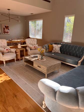 French Hand Crafted Sofa Set 1