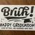 "BRUH" Graduation Cards, Card Box with Cards, Poly Index Card Dividers 2 thumbnail