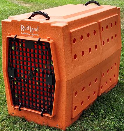 Ruff Land Extra Large Dog Kennel Orange 1