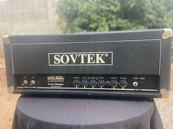 Sovtek MiG 100 amp head 1