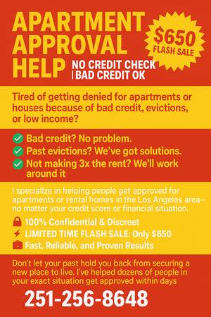 💥 Get Approved for Your Next Apartment Fast & Hassle-Free 💥 1