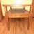 Tomlinson MidCentModrn end table w/ granite inserts 1 thumbnail