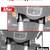 Outer Batwing Lower Trim Skirt Fairing for Harley Touring 2014-2023,Bl 2 thumbnail