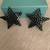 ~*~ BEAUTIFUL BLUE SPARKLING STAR EARRINGS ~ EXCELLENT CONDITION ~*~ 1 thumbnail