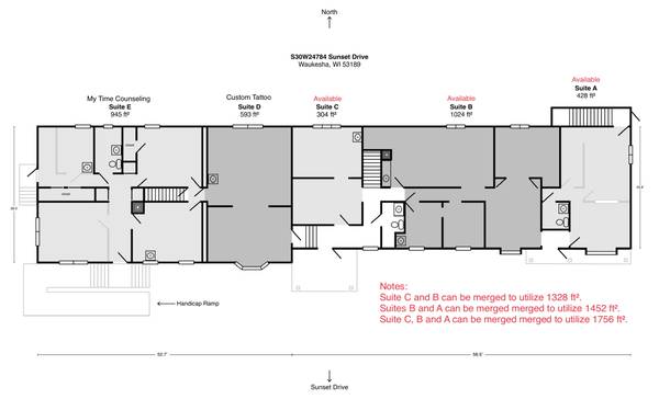 $2,550 / 1800ft2 - 1800ft² Commercial Suite - Utilities Included! (Waukesha)64152183748610122