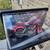 3 Franklin Mint Harley Davidson motorcycles in display cases 2 thumbnail