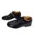 Soft Comfy Thistle Shoes Scotland Ghillie Brogues Full Leather Black S 4 thumbnail