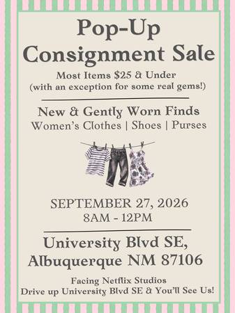 Women's Consignment Sale 1