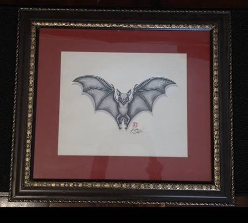 Tim Kern original drawing, signed 1