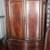 Armoire w/Crown Accent Elegant Carved Details Mahogany Bronze Sole 4 thumbnail