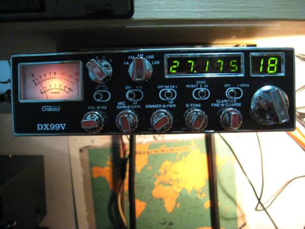 Galaxy DX99V AM/FM/SSB 10M-11M CB Radio 1
