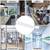 4 Pcs 48 Inch Fluorescent Light Fixture Covers Replacement Wrap Around Light Cov 4 thumbnail