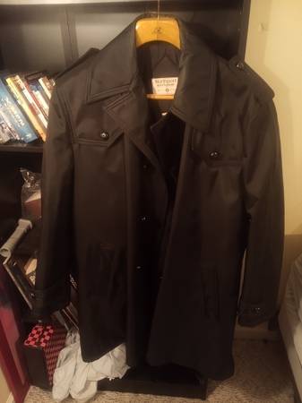 Northport Leather Dress Jacket, 40 Inches Long, Size 44 1
