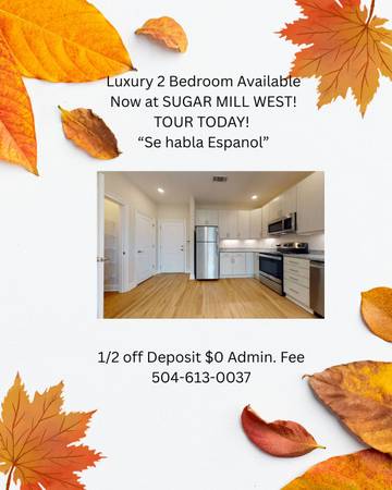$1,895 / 2br - 1220ft2 - "Se habla Espanol" 2 Dormitorios Lujo con 1/2 de descuento en depósito y $0 de tarifa administrativa (Williams Blvd.)63881896775299120