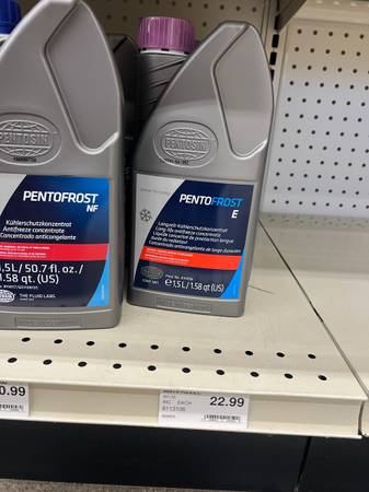 Pentofrost E Antifreeze Coolant 5 Litre 1.32 Gal Purple 1