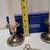 Silverplated Candlesticks with Snuffer and candles 2 thumbnail